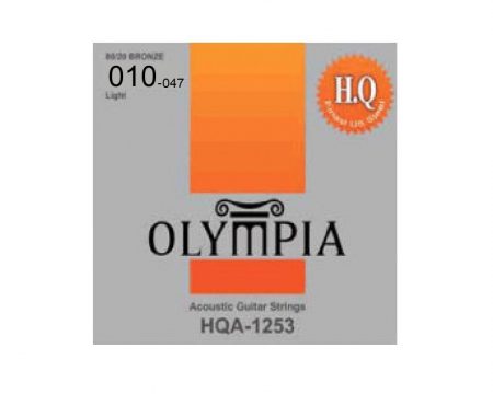 סט מיתרים לאקוסטית 0.10 HQA 1047 OLYMPIA