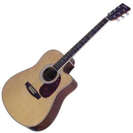 גיטרה אקוסטית מוגברת WALDEN – WD AG460CEQ