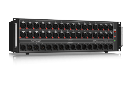 Behringer S32 – קופסת במה למיקסר דיגיטאלי, 32 כניסות, 16 יציאות וחיבור ULTRANET