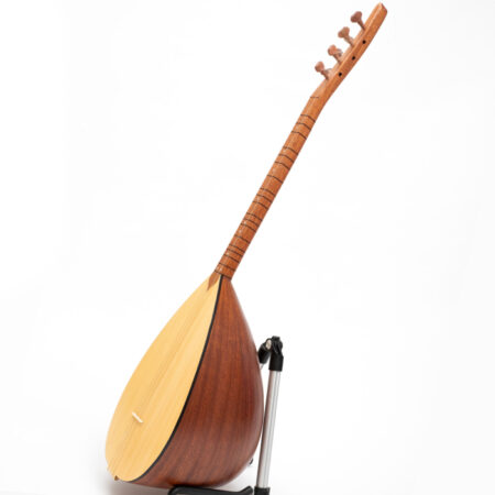 סאז בגלמה צוואר קצר מהגוני מוגבר