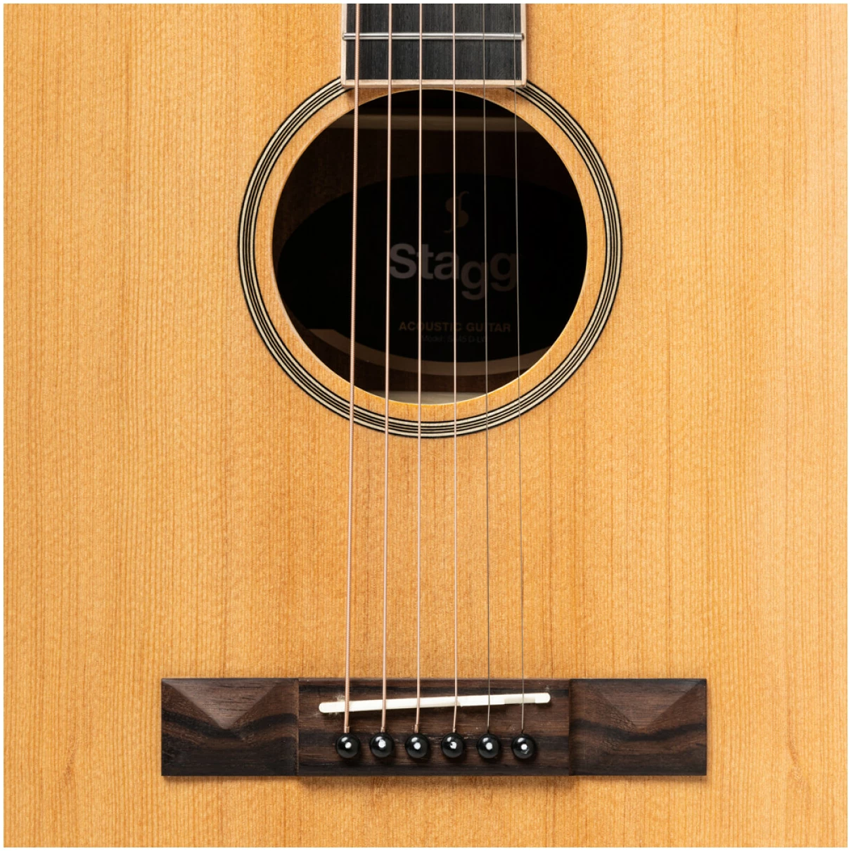 גיטרה אקוסטית Stagg | SA45 D-LW – תמונה 3